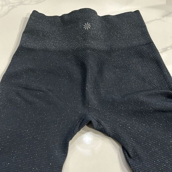 Athleta Glitter Leggings - S - EUC - Picture 8 of 8